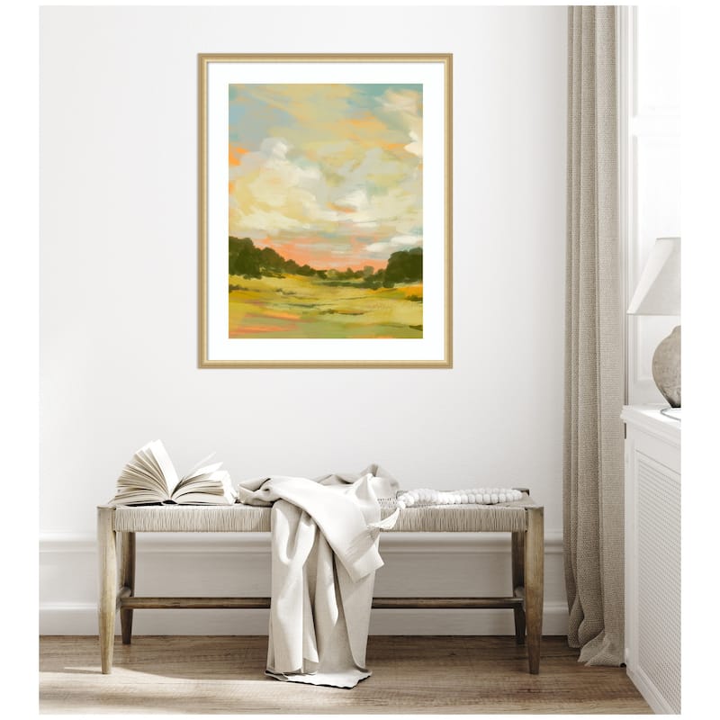 Kate and Laurel Framed Art Landscape 2 by Annie Quigley