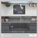 preview thumbnail 23 of 55, Karran Undermount Quartz Single Bowl Kitchen Sink