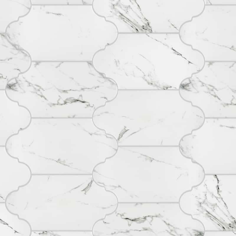 Merola Tile Timeless Calacatta Provenzal 6-1/4" x 12-3/4" Porcelain Floor and Wall Tile