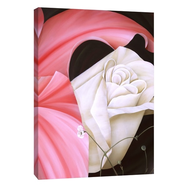 PTM Images 9-105280 PTM Canvas Collection 10" x 8" - "Lilly and Rose's Wedding" Giclee Roses Art Print on Canvas