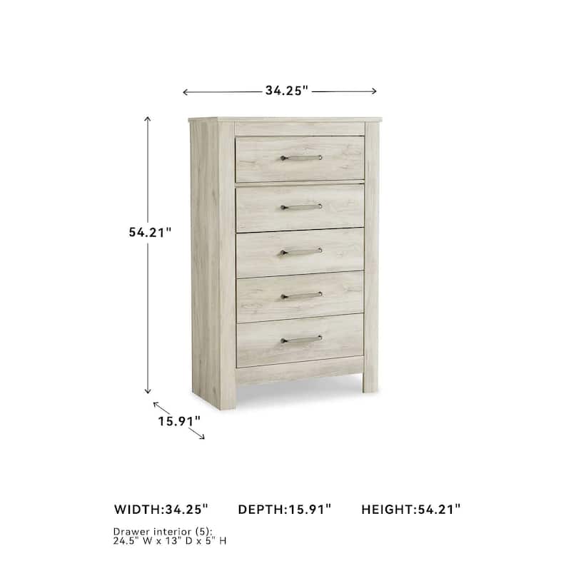 Signature Design by Ashley Bellaby Whitewash Dresser