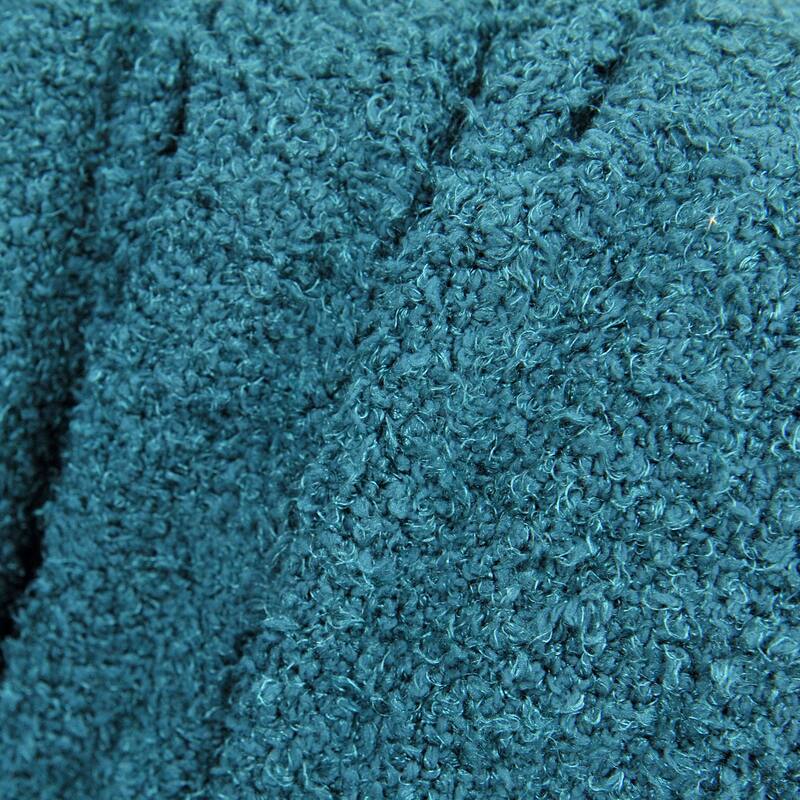 Fluffy Woven Throw