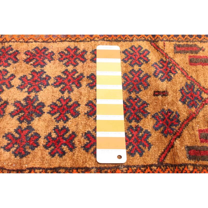 ECARPETGALLERY Hand-knotted Teimani Brown Wool Rug - 2'10 x 5'4