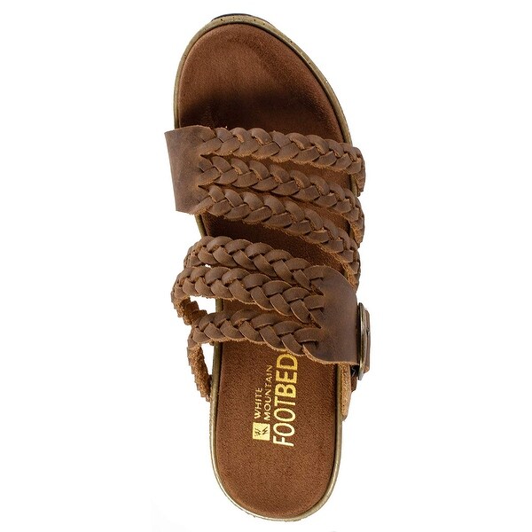 white mountain chantilly wedge sandal