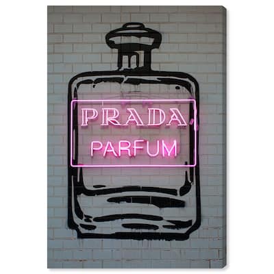 Fragrance Frame Canvas by Art Remedy, Gallery Wrapped