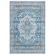 preview thumbnail 36 of 39, SAFAVIEH Vintage Persian Eligija Vintage Oriental Rug 4' x 6' - Charcoal/Blue - Rectangle