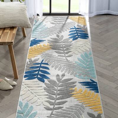 Well Woven Dorado Mariah Modern Indoor Outdoor Floral Area Rug