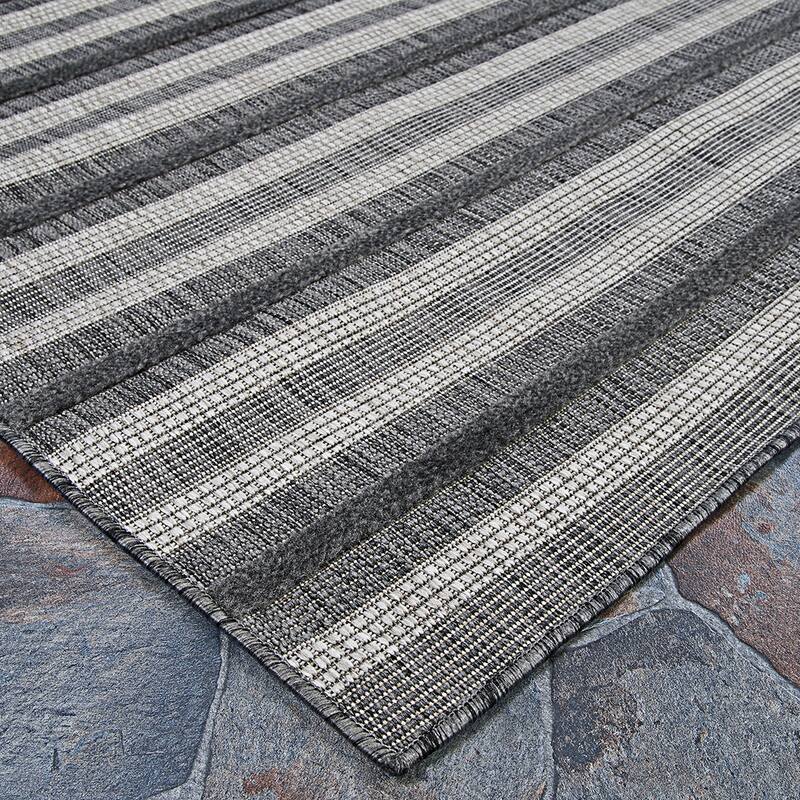 Ravine Edgemont Dark Gray Indoor/Outdoor Area Rug
