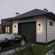 preview thumbnail 25 of 50, 2-pack 13" H 1-Light Black Outdoor wall Lantern(Dusk to Dawn could be chosen)