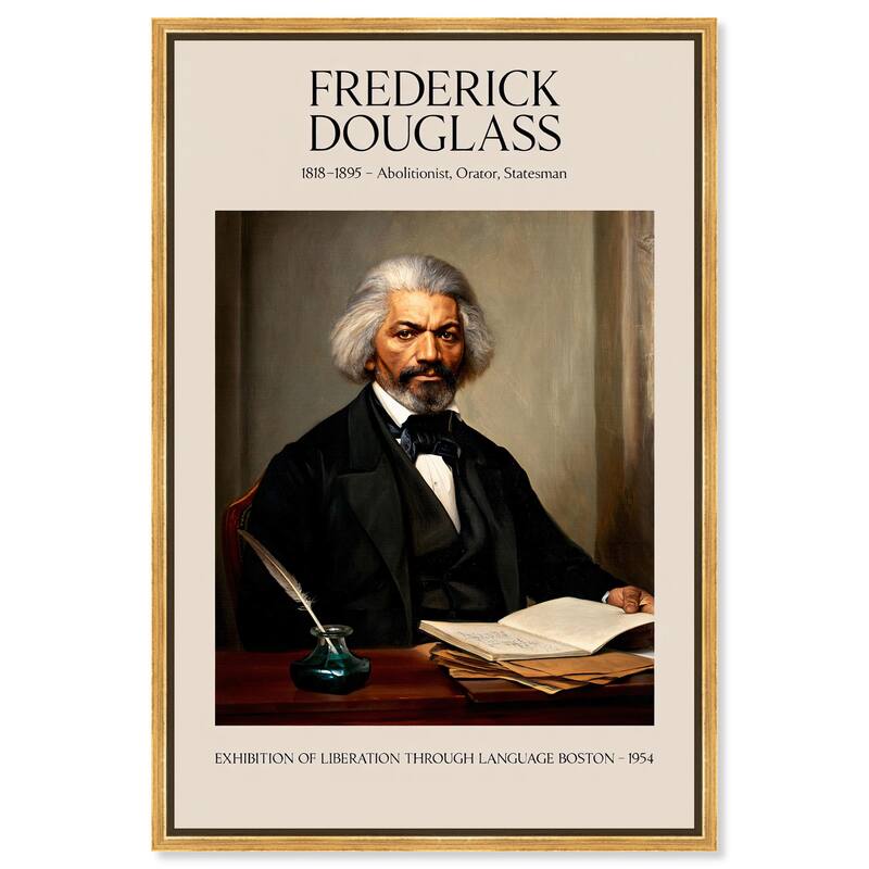 Orator of Freedom Canvas by Art Remedy - Gold - 30" x 45"