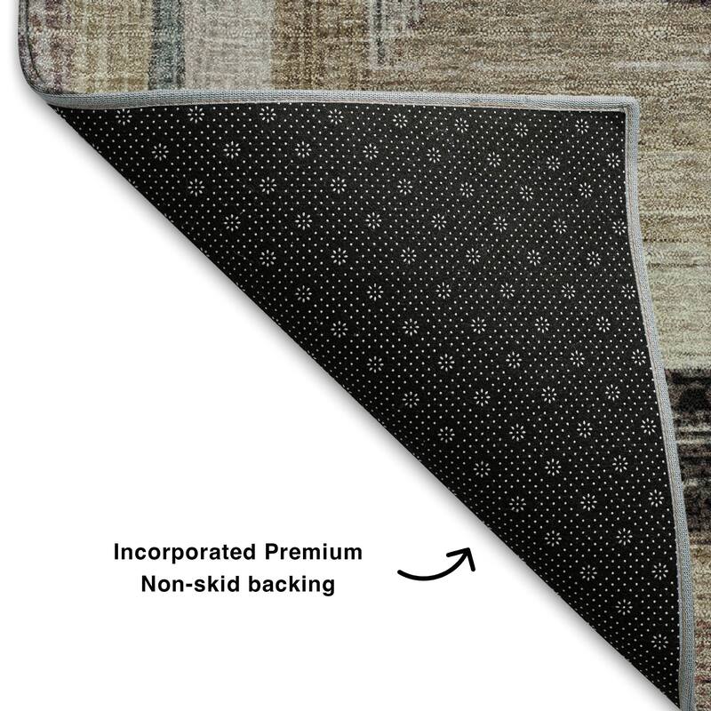 Premium Washable Super Soft Modern Dimensions Mayfield Rug