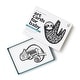 preview thumbnail 1 of 3, Wee Gallery Art Cards for Baby - Rainforest Collection - Black