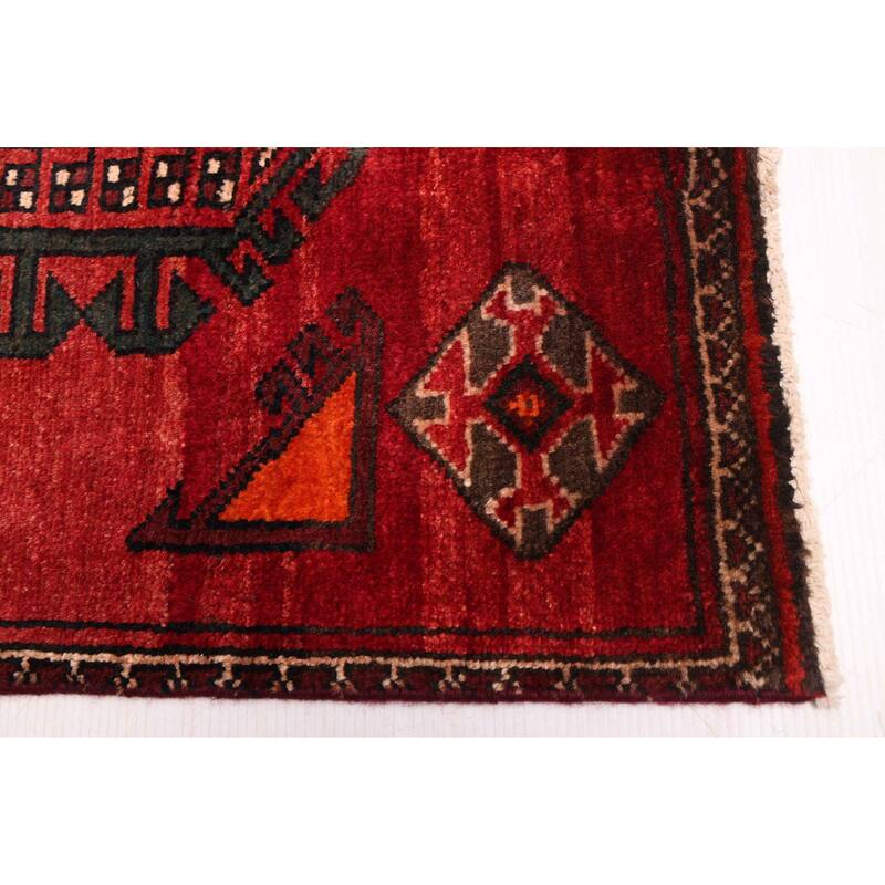 ECARPETGALLERY Hand-knotted Konya Anatolian Red Wool Rug - 3'5 x 8'3