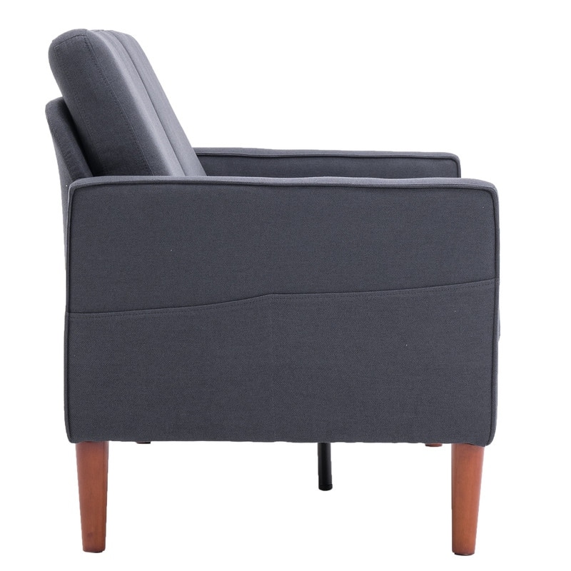 Linen Solid Wood Legs Nuclear Bomb Second Generation Combined Sofas