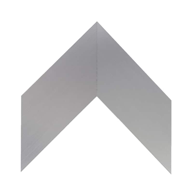 Frame My Mirror Stainless Steel Framed Wall Mirror, Pendleton Design