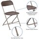 preview thumbnail 23 of 104, 10 Pack 650 lb. Capacity Premium Plastic Folding Chair