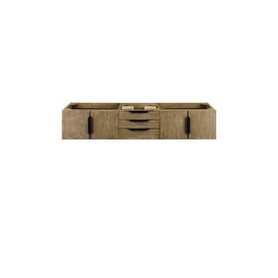 James Martin Vanities 983-V72D-W-B Columbia 72" Double Wall Mounted