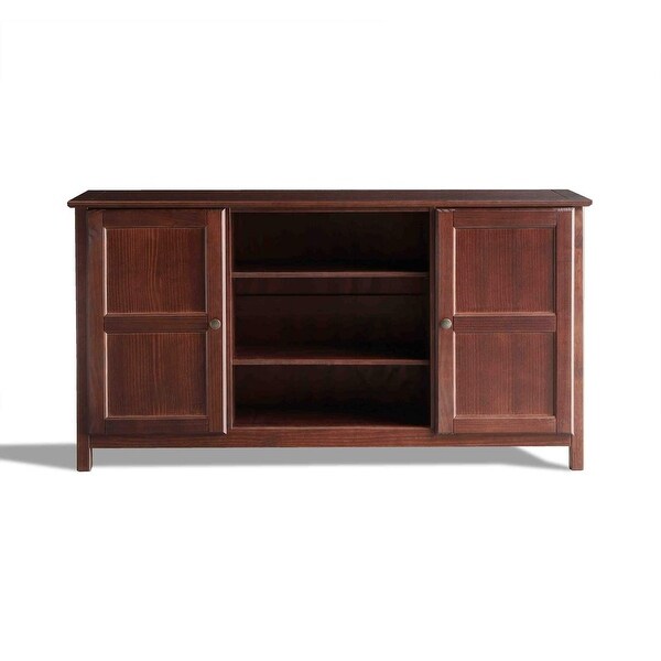 Grain Wood Furniture Shaker TV Console - 60 inches wide. Opens flyout.