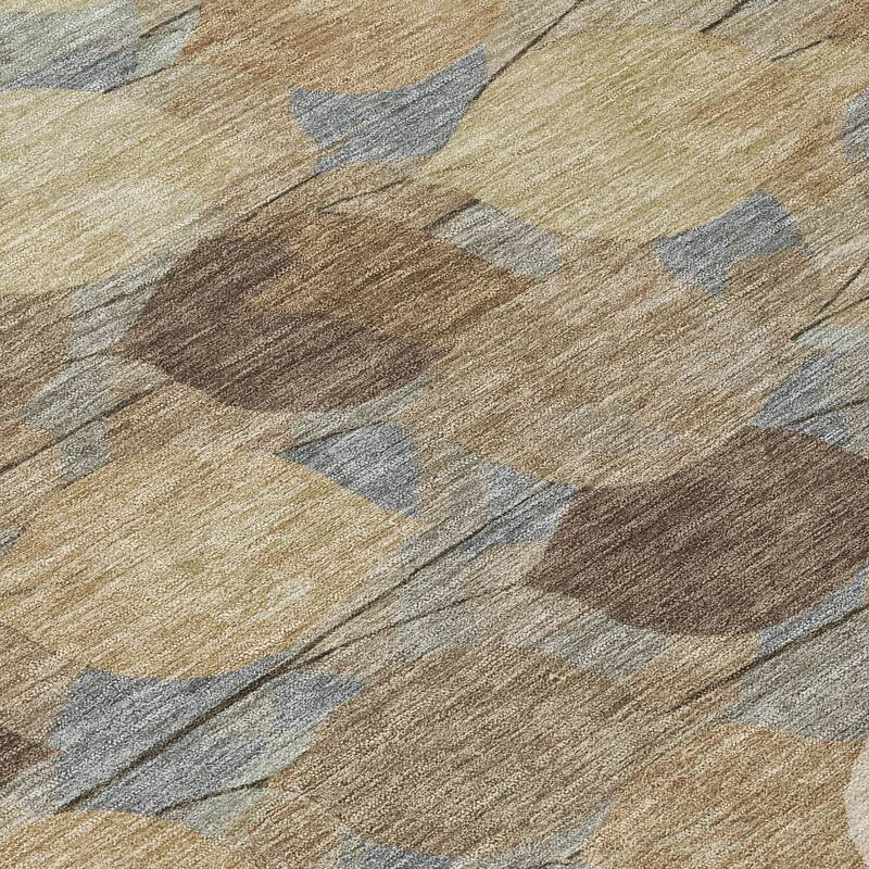 Machine Washable Indoor/ Outdoor Floral Mila Chantille Rug