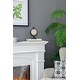 preview thumbnail 3 of 9, Windsor Round Antique Finish Table Clock
