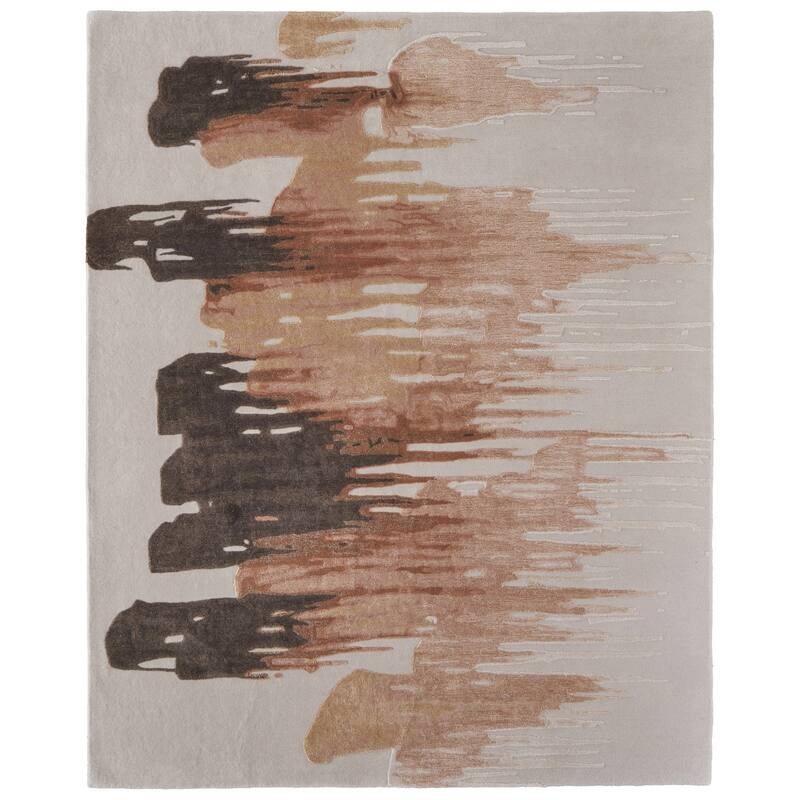 HomeRoots Abstract Industrial Rectangle Area Rug - 180.00 in. x 144.00 in. x 0.51 in.