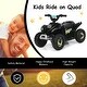 preview thumbnail 3 of 17, 6V Kids Electric ATV 4 Wheels Ride-On Toy - 28.5" x 15.5" x 18"(L x W x H)