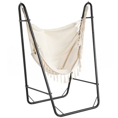 Patio Hammock Chair with U Shape Stand