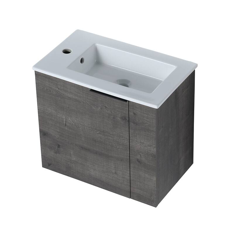 Topcraft 22-inch Wall Mount Bathroom Vanity with Sink - 22"