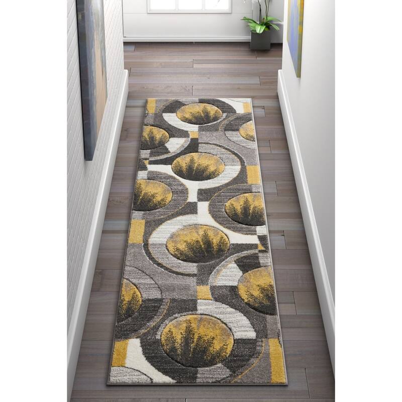 Well Woven Ruby Yolo Modern Area Rug