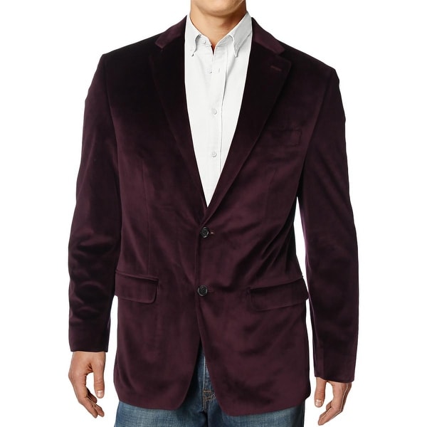 lauren ralph lauren velvet blazer