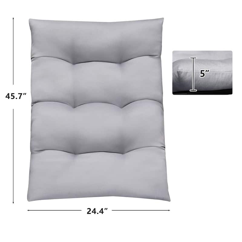 Indoor Modern Sling Accent Chair Cushion(Only Cushion),Gray