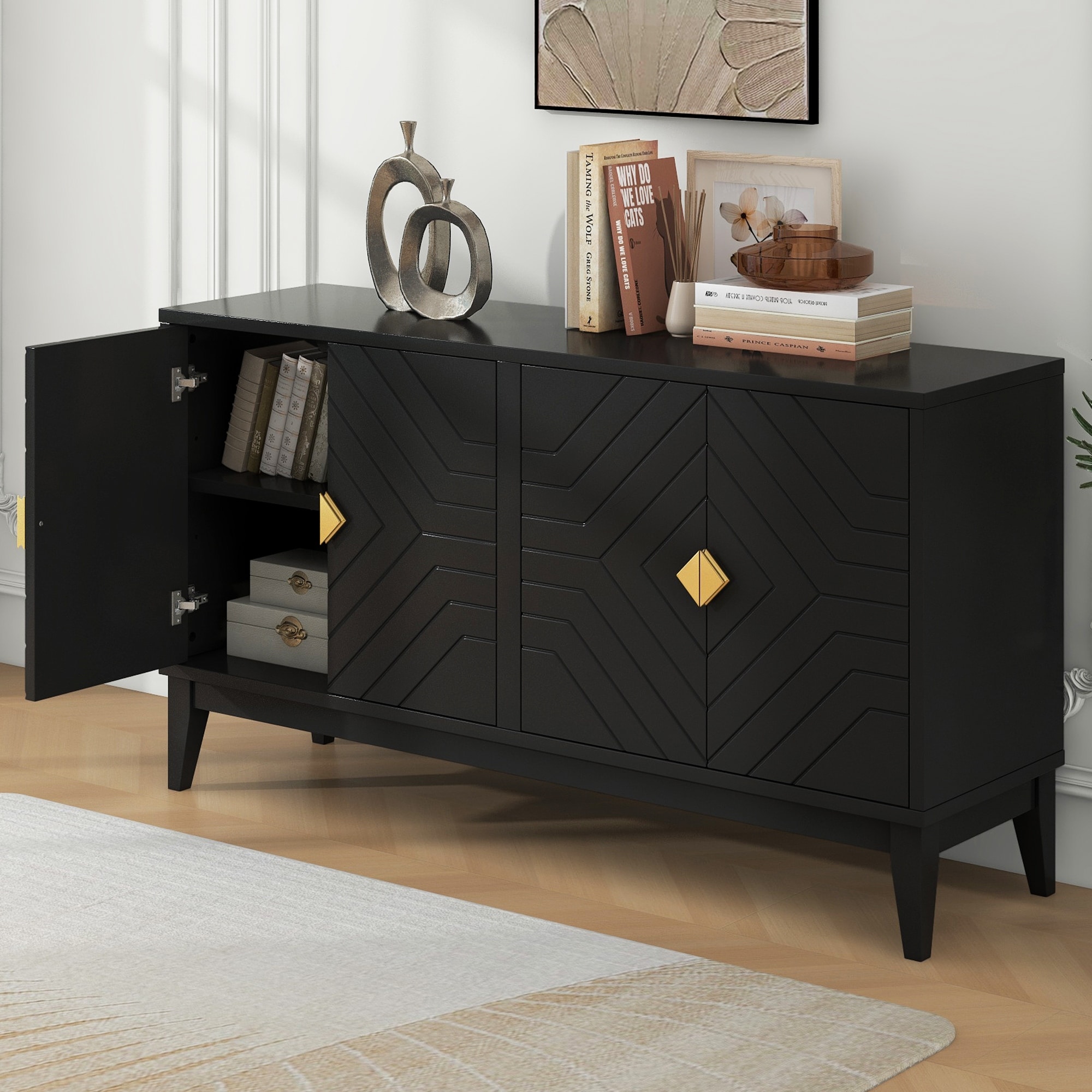 Christopher Knight Home - Harper Elegant Storage Sideboard