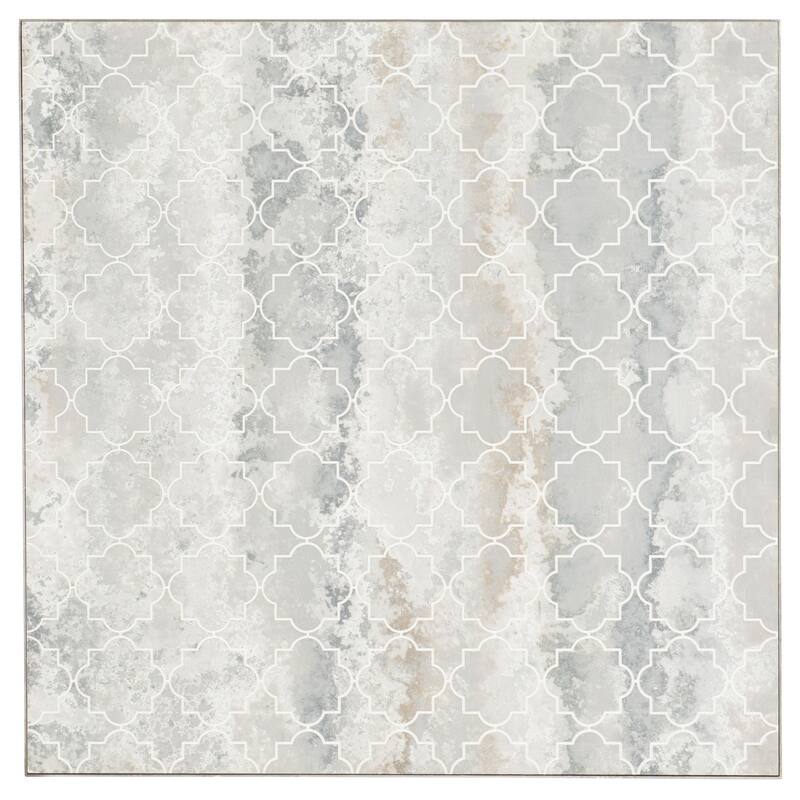 Hooker Furniture Lapilli 42" Wide Moroccan Trellis Quatrefoil Cocktail
