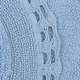 preview thumbnail 46 of 58, Hampton Crochet Bathmat 100% Cotton Non-Slip Bathroom Rug Set, Machine Washable Bath Rug, 5 Piece Bath Mat Set with Contour