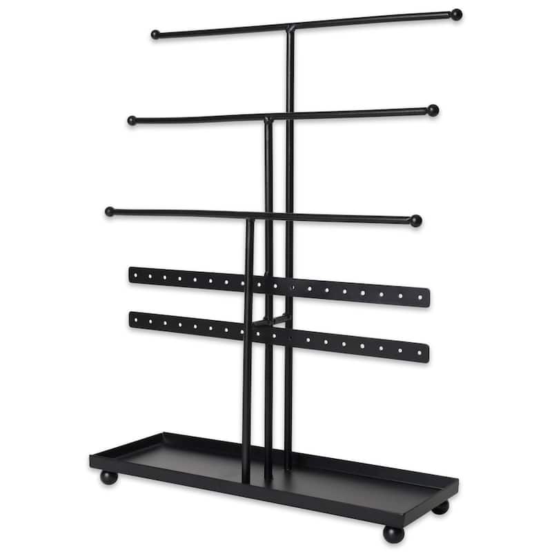 DII 3 Tier Jewelry Organizer Black