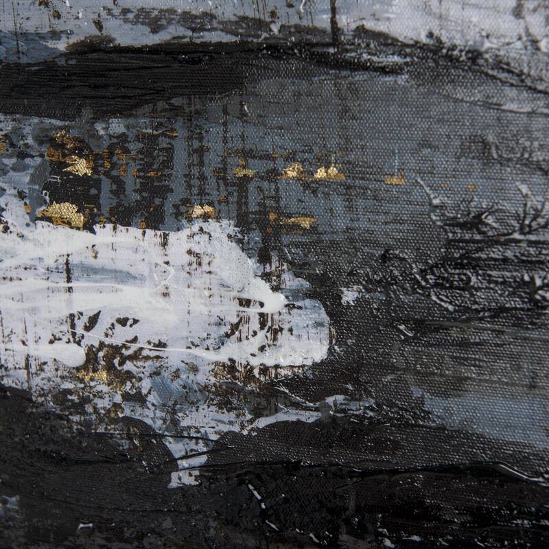 Silver And Gold Inspiration II (30 x 40) Canvas Art Print