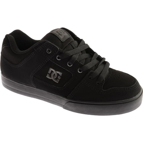 Shop DC Shoes Men�s Pure Skate Shoe Black/Pirate Black