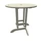 preview thumbnail 24 of 62, Highwood Commercial 3-Piece Adirondack 36" Bistro Counter Height Dining Set