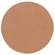 preview thumbnail 53 of 65, SAFAVIEH Faux Rabbit Washable Fur Teofila Solid Shag Rug 6' Round - Brown - Round