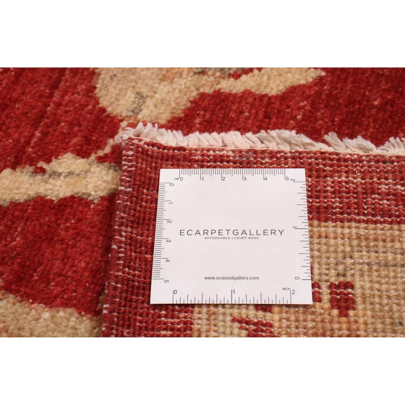 ECARPETGALLERY Hand-knotted Chobi Finest Red Wool Rug - 8'5 x 11'9