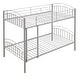 preview thumbnail 9 of 14, Multifunctional Twin over Twin Bunk Bed, Convertible to Two Beds