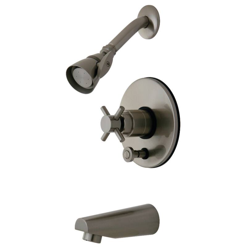 Kingston Brass Concord Tub and Shower Faucet with Diverter