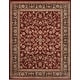preview thumbnail 2 of 17, Nourison Hand-tufted Persian Floral Wool and Silk Burgundy Area Rug