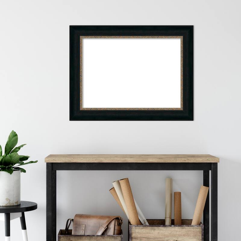 Amanti Art Paragon Bronze Framed Dry Erase Magnetic Board