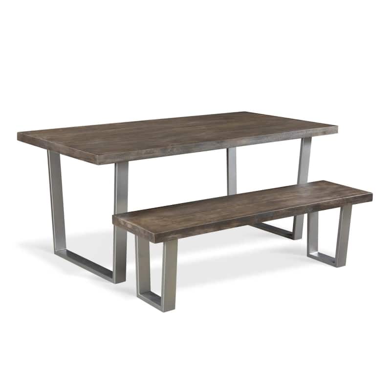 Grey Mango Wood Bench - 60"