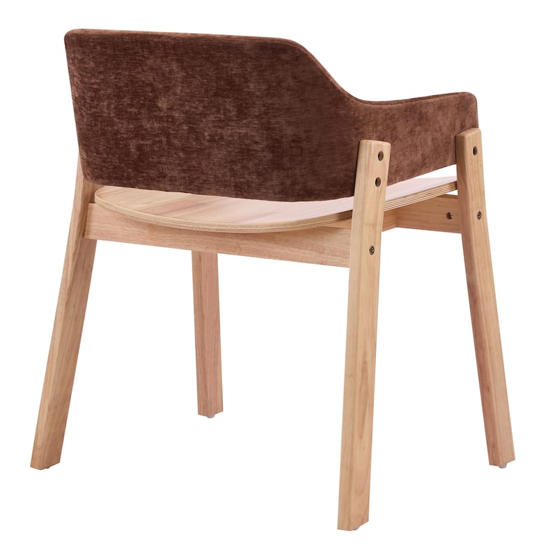 Christopher Knight Home - Modern Wooden Upholstered Dining Chair with Armrests