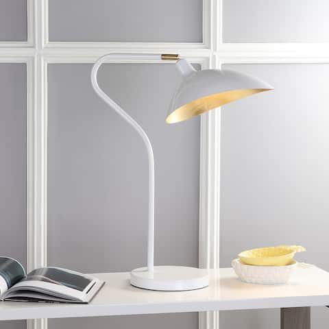 SAFAVIEH Lighting 30-inch Giselle Adjustable Task Table Lamp - 20"x10.16"x23-30"