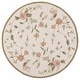 preview thumbnail 25 of 52, SAFAVIEH Handmade Chelsea Alexandr Floral French Country Wool Rug 5'6" Round - Ivory