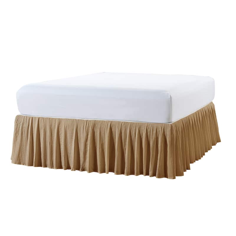Serenta Pleated Bedskirt 18" Drop