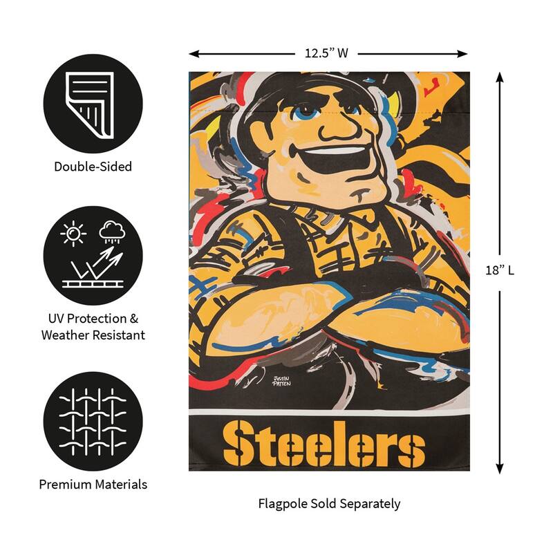 Pittsburgh Steelers, Suede Garden Justin Patten